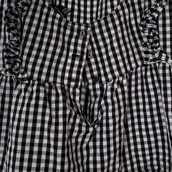gingham top - Picture 3 of 4